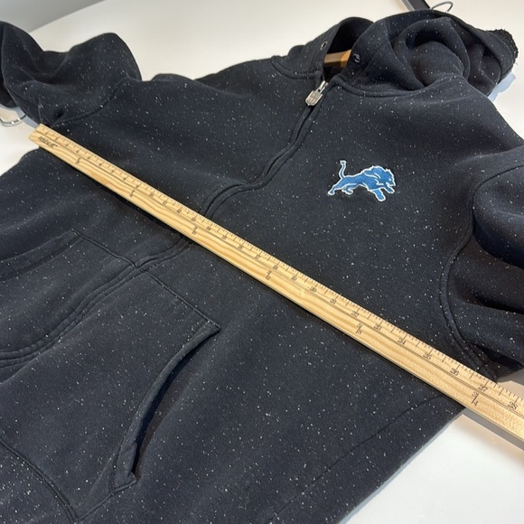 NFL Pro Line Detroit Lions Sweatshirt Jacket Men's Size Extra Large - Picture 5 of 9